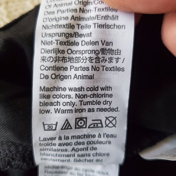 NEW! Madewell 9" High-Rise Skinny Jeans - size 28 in Black - Picture 13 of 13